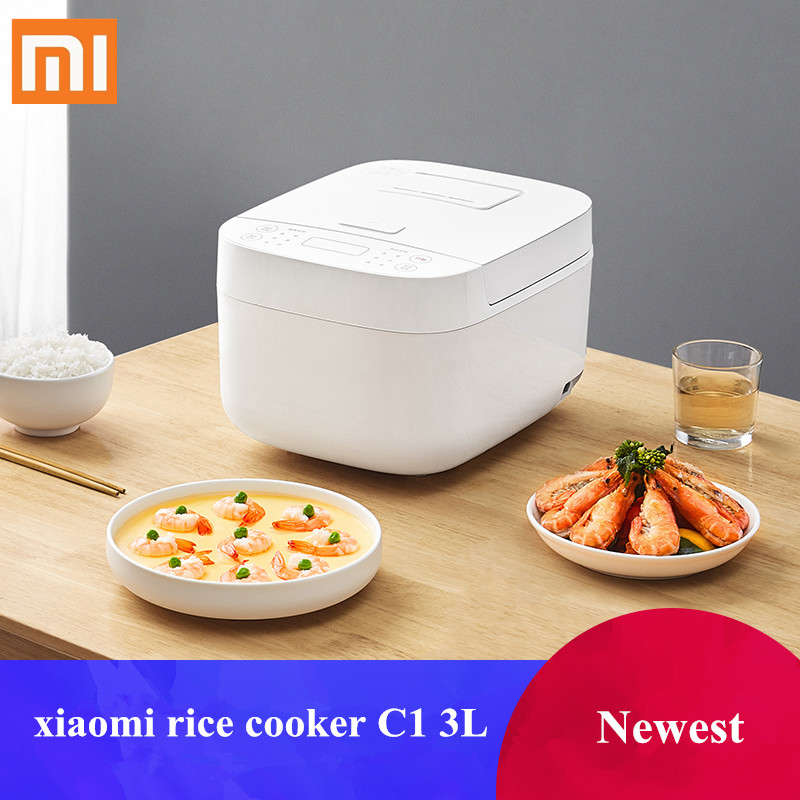 Newest  Mijia Electric Rice Cooker C1 Adjustable Kitchen Appliance 3L Multifunction 2~4 People Home Rice Cooker