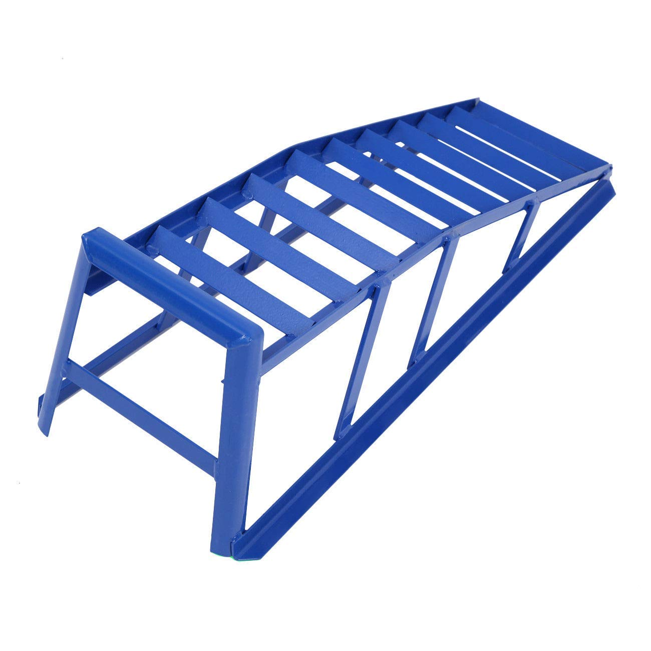 2Ton Steel Car Access Ramps Loading Ramp Heavy Duty Maintenance Lifting Equipment Blue