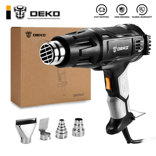 220V Heat Gun 2000W Electric Hot Air Gun with Four Nozzle Attachments