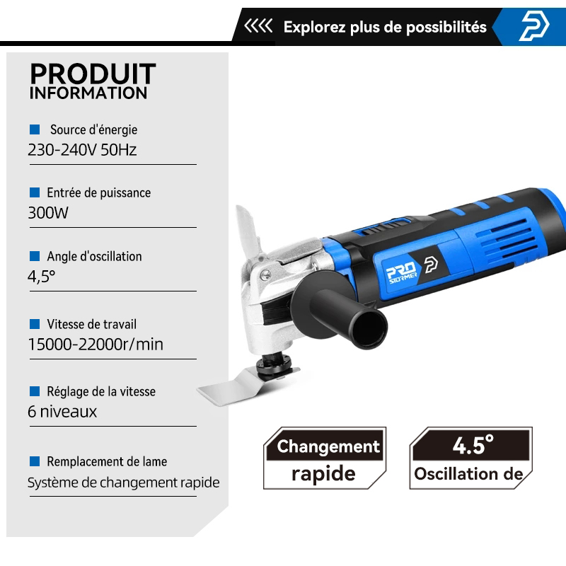 Multifunction Tool Oscillating Multi-Tools Variable Speed Renovator Electric Home Decoration Trimmer Electric Saw by